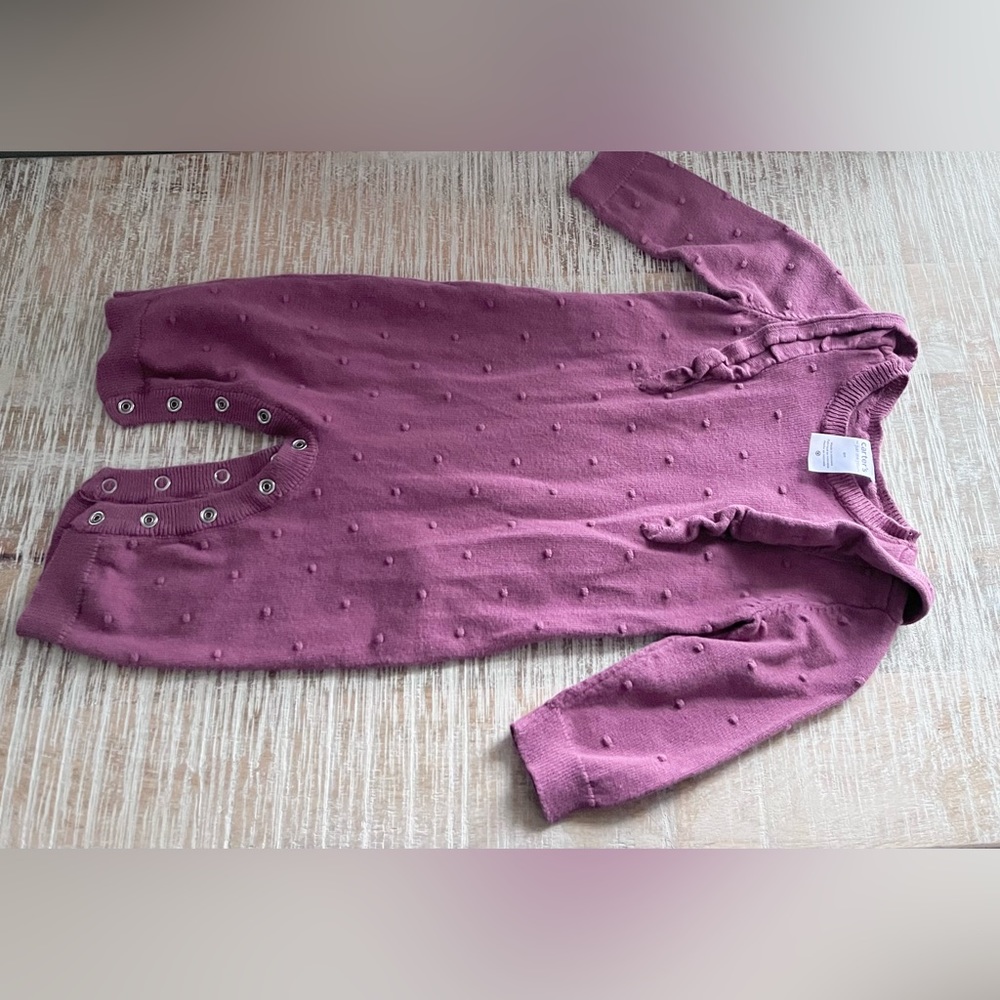Baby Sweater Knit Jumpsuit